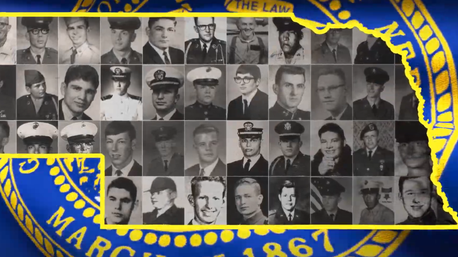 nebraska flag and 396