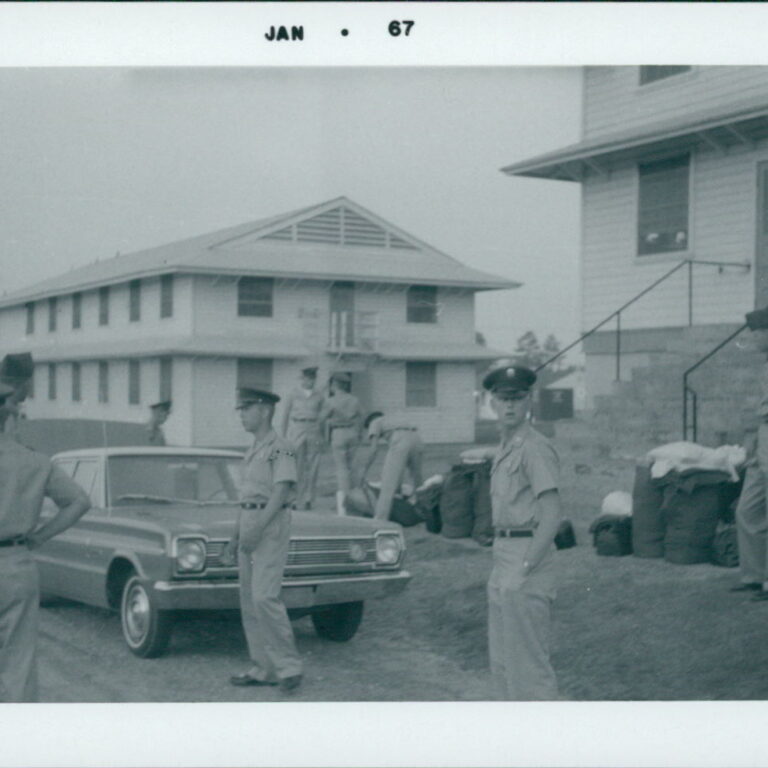 Postcard by Martin (Marty) Gronborg - January 1967